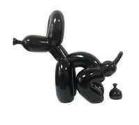 Morlinca Balloon Dog Statue, Resin Balloon Dog Sculpture, Graffiti Art Sculpture Resin Crafts Ornament Desktop Office And Home Decoration Animal Sculpture,A3