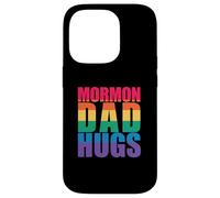 MORMON DAD HUGS LGBT Gay Pride Meme Case for iPhone 14 Pro