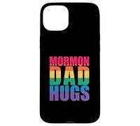 MORMON DAD HUGS LGBT Gay Pride Meme Case for iPhone 15 Plus