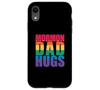 MORMON DAD HUGS LGBT Gay Pride Meme Case for iPhone XR