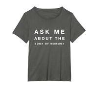 Mormon T-Shirt Ask Me About The Book of Mormon Tee