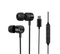MORMOQUE EP-06 USB Type C Earbuds in-Ear Wired Earphones,Built-in HD Mic Magnetic Headphones, Clear Sound Quality bass Noise Cancelling Headset