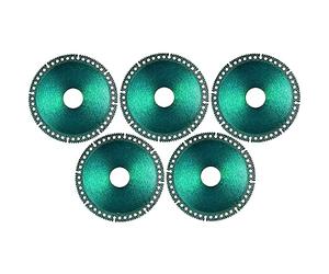 Mornajina 5 Packs 4 Inch Indestructible disc for Grinder, Indestructible Disc 2.2 for Angle Grinder 7/8" (Model 125), Cutting Discs for Smooth Cutting, Chamfering, Grinding of All Materials