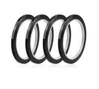 Mornavith 4 Rolls 3mm Self Adhesive Grid Line Tape for Whiteboard and Office (50m)