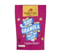 Mornflake - Fruit, Nut And Seed Granola With No Added Sugar 1x 500g | High Fibre Granola Cereal. Breakfast Cereal with Raisins, Pumpkin Seeds, Hazelnuts & Almonds (Pack of 1)