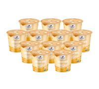Mornflake - Oats2Go Golden Syrup Instant Porridge 12 x 62g Pots For On-the-go. Ready Meal Cereals Breakfast, Breakfast Oats In A Cup Just Add Water. Great Source Of Protein & Fibre