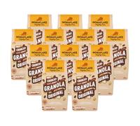 Mornflake - Original Crunchy Granola. 12x 500g Sachets Bags. High Fibre Granola Cereal Multipack, Breakfast Granola with Raisins, Honey & Almonds Mix, All Natural Ingredients (Pack of 12)