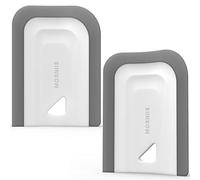 MORNIIE Curved Small Squeegee. Kitchen Sink Squeegee for Sinks, Countertops and Dishes. Multi-Purpose, for Vanity Tops, Bathroom Mirrors, Car Windows and Side Mirrors. 2 Pack