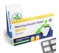 Morning Breath Relief Chewing Gum - Funny Xmas Gag Gift for Couples - New Couple Moving in Together New Home Present - Punk Boyfriend, Girlfriend, Fiancé, Husband or Wife - Inappropriate Joke Gift
