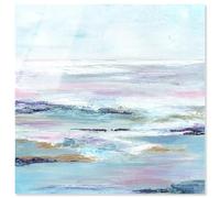 Morning Breeze I Acrylic Print Coastal Wall Decor by Art Remedy, Ready to Hang, 12 x 12