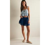 Morning Breeze Shorts by Intimately at Free People in Solid Navy Peony, Size: XS - female