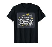 Morning Dew and Blooming Flowers Outfit for Plants Lovers T-Shirt