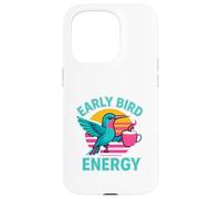 Morning Energy Design Coffee and Sunrise Vibes Grind Rise Case for iPhone 15 Pro