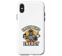 Morning Energy Design Coffee and Sunrise Vibes Grind Rise Case for iPhone X/XS