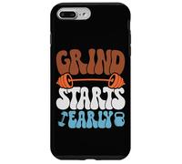 Morning Fitness Workout Motivation Grind Starts Early Case for iPhone 7 Plus/8 Plus
