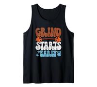 Morning Fitness Workout Motivation Grind Starts Early Tank Top