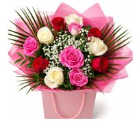 Morning Flowers Heaven Summer Roses Profusion Bouquet (Standered)