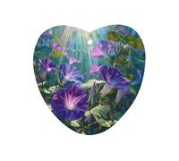 Morning Glories Sunshine Car Air Fragrance Tablets Love form | Hanging Interior Home Decor Freshener Aromatherapy Pads