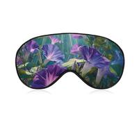 Morning Glories Sunshine Sleep Eye Mask Night Shade Cover Soft Adjustable for Travel Naps