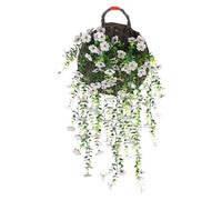 Morning Glory Artificial Flowers | Artificial Flower Vines - Home Decor Accents for Deck Wall Porch Front Fall Gazebo Balconies Door