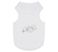 'Morning Glory Flower' Pet Dog/Cat T-Shirt (PT00105495)