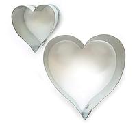 Morning Glory Heart Leaf Cutters (Set of 2 Sizes) by WSA