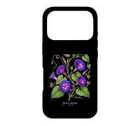 Morning Glory plant illustration Ipomoea purpurea Case for iPhone 17 Pro