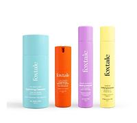 Morning Glory Routine (Matte) Skin Care Kit | Cleanser Face Wash 100ml + Ceramide Moisturizer 50ml + Vitamin C Face Serum 30ml + Matte Finish Sunscreen 50ml