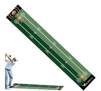 Morning in Sending-Golf Training Equipment with Anti-Slip Support | Rectangular Pigeon Swing Alignment Mat, Reusable Green Practice Exercises