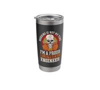 Morning is Not My Electricity Lineman Electrical Engineer Stainless Steel Insulated Tumbler
