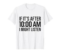 Morning-ish Person - Funny Late Riser Energy T-Shirt
