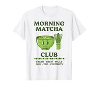 Morning Matcha Club Join The Ceremony Fresh Brew T-Shirt