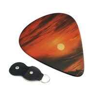 Morning Red Sky Guitar Pickfor Pickups For Acoustic Electric Guitar Bass Ukulele