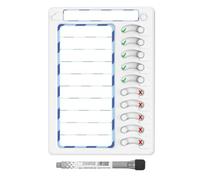 Morning Routine Chart Checklist, Planner with 1 Pen | Dry Erases, Kids Daily Checklist, Checklist Boards, Routine Chart, Chores Slider Chart, Task Planning