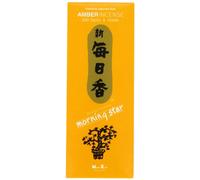 Morning Star, Amber Incense, 200 Sticks & Holder