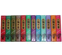 MORNING STAR Nippon Kodo - Assortment Set of 8, 12,16 Home Fragrance Incense Sticks Collection (SET OF 12 -FRAGRANCE COLLECTION)