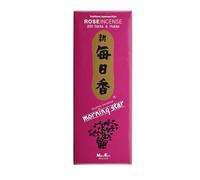Morning Star Rose Incense 200 Sticks | Natural, Eco-Friendly Aromatherapy | Plastic-Free, Paper Packaging | Relaxation, Meditation & Home Fragrance