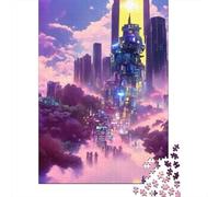 Morning Walk 1000 Piece Jigsaw Puzzle for Adults-Puzzles Teenagers Gifts -Wooden Puzzles- Relax Puzzles Games-Brain Teaser Puzzle 1000pcs (75x50cm)