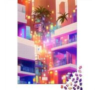 Morning Walk Wooden Jigsaw Puzzles for Adults 500 Piece Puzzles Rectangular Puzzle Gifts And Home Decor And Family Game 500pcs (52x38cm)