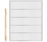 MorningRo 1 Pcs Metal Queen Excluder 1 Pcs Beehive Entrance Reducer for 10 Frame Hive Wood Hive Entrance Protector Separates Queen Bees for Beekeeping Separating Queen Bee from Honey