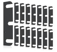 MorningRo 15 Pcs Hardware Door Hinge Shims Stainless Steel Metal Coated Finish Door Hinge Shim for Repair Kit (3.5 Inch)