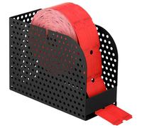 MorningRo Raffle Ticket Holder Metal Raffle Ticket Dispenser Spinner Cage Drum for Roll Events Entry Reward Fundraiser Prizes Dispenser(Black)