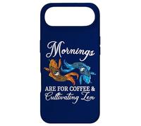 Mornings Are For Coffee And Cultivating Zen Funny Koi Lover Case for iPhone Air