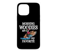 Mornings Are My Favorite Funny Duck Hunting Case for iPhone 13 Pro Max