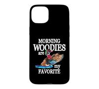 Mornings Are My Favorite Funny Duck Hunting Case for iPhone 15 Plus