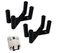 MOROBOR Weight Scale Holder, 2pcs Durable Smart Scale Stand Versatile Storage Bracket Fit for Home Gym Bedroom Kitchen Dorm RVs Pantry/Black
