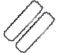 Morocca 2PC Low Profile Chain for Worx WG322, WG322.9, WG323, WG323.9 - 3/8", 40 Drive Links, 10"