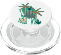 Moroccan Arabic Camel Tour Blanket Pattern Palm Trees Travel PopSockets PopGrip for MagSafe
