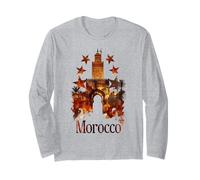Moroccan Architecture Old Town Souvenir Travel Long Sleeve T-Shirt