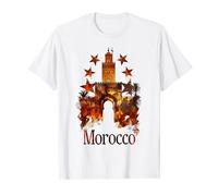 Moroccan Architecture Old Town Souvenir Travel T-Shirt